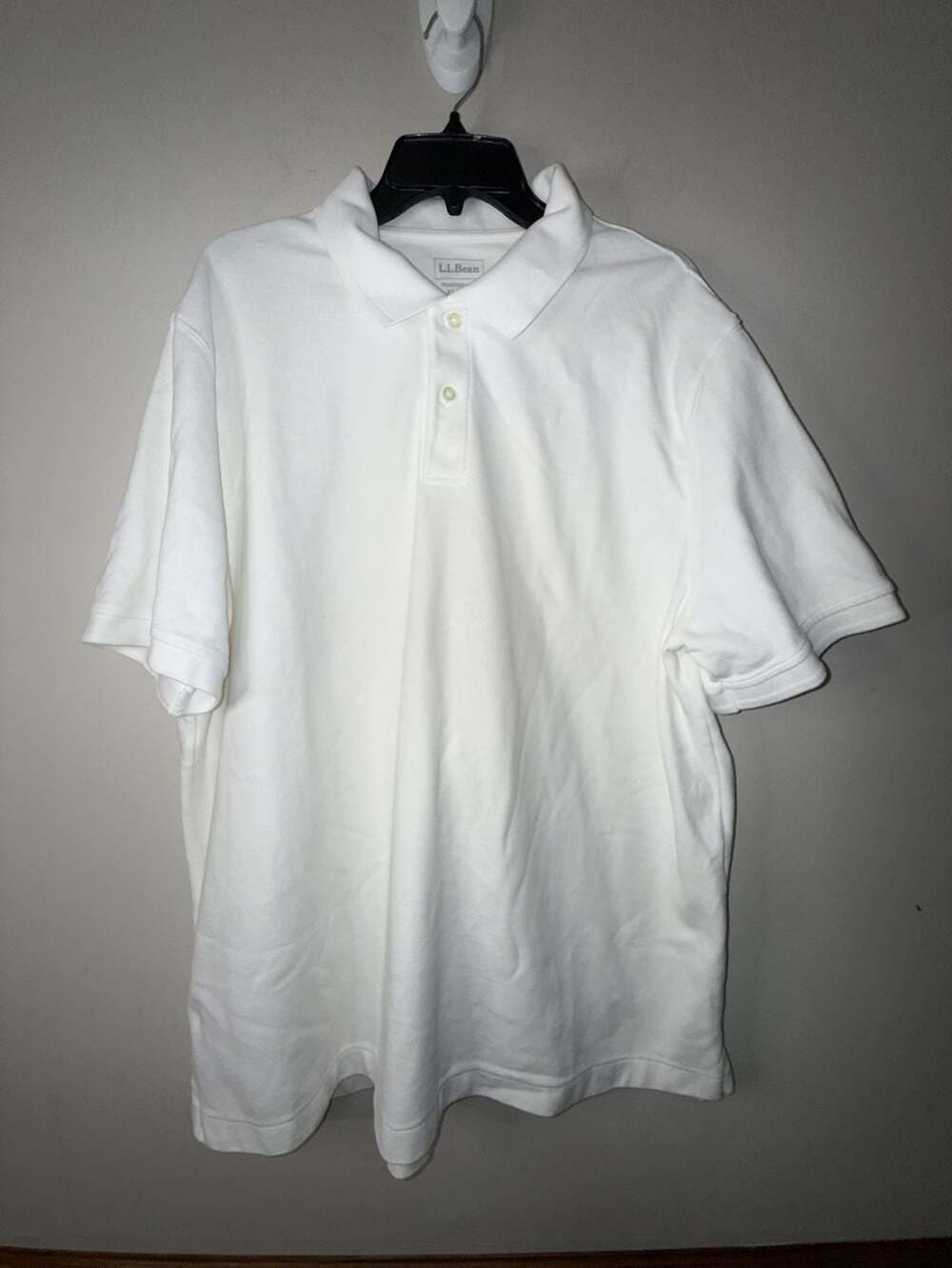 L.L.Bean Traditional Fit Men's 100% Cotton Polo Shirt - Size XL Regular